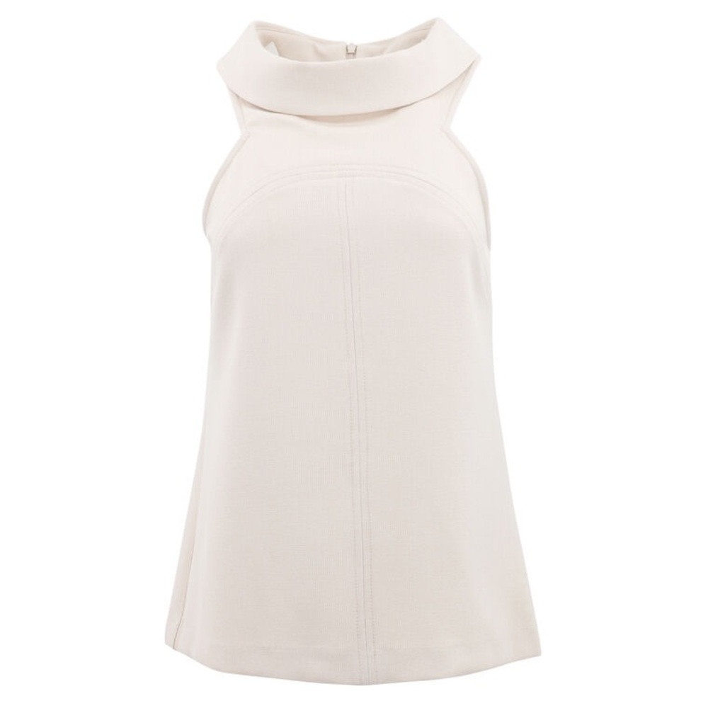 Lenox Hill Funnel Neck Sleeveless Top Trina Turk